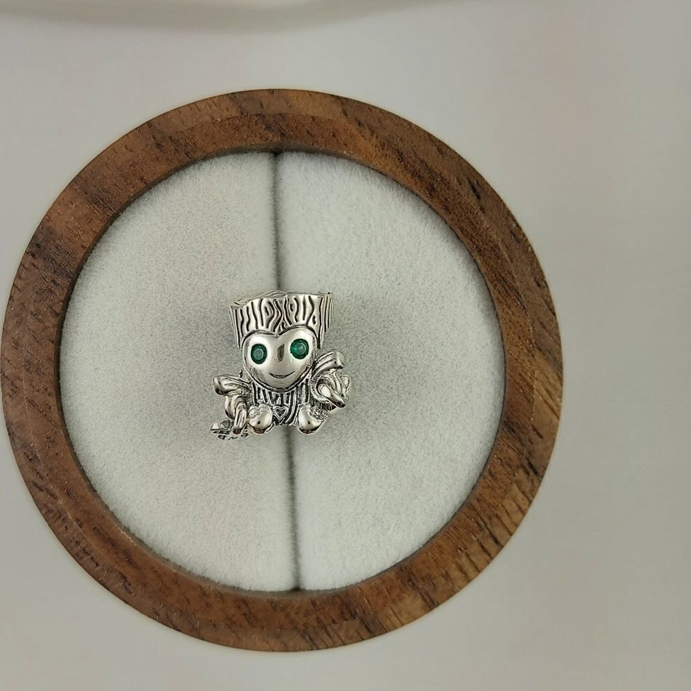 925 Silver Groot Marvel Charm - Picture 8 of 8